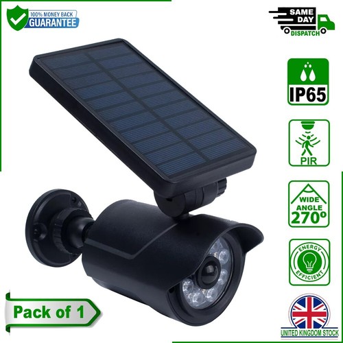 Solar power led pir motion - power,