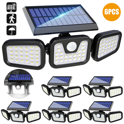 Head led solar - 6x, powered