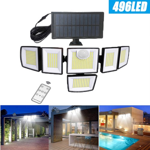 Solar motion sensor - sensor, 496led