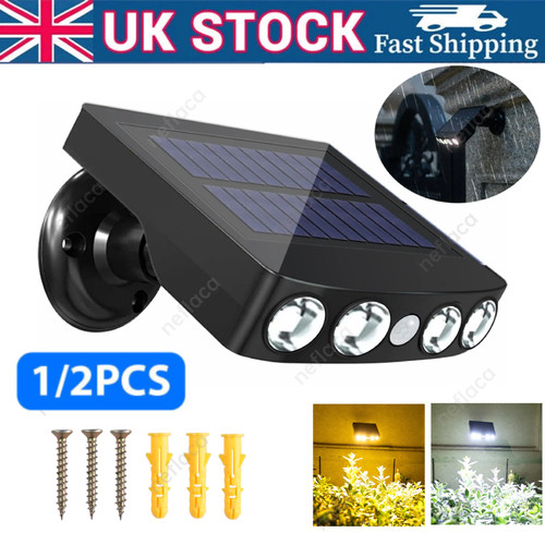 Solar powered wall light - wall,