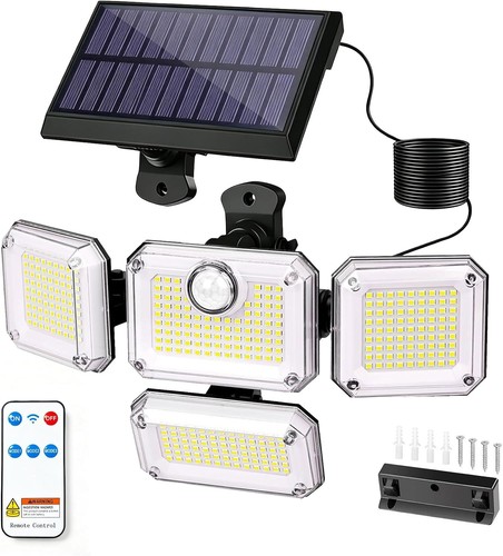 333 led solar motion sensor - 333,