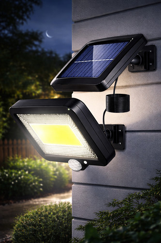 Solar power led pir motion - solar,