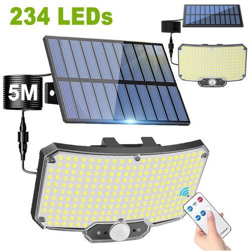 Solar power pir - power, motion