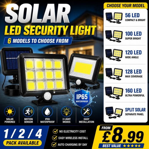 Solar power led wall - wall, light