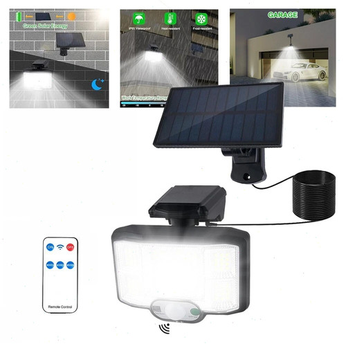 Led solar wall light dusk - led, to
