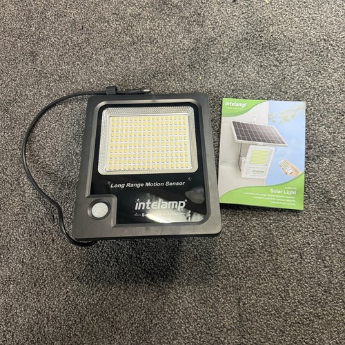 Intelamp solar security flood - intelamp,