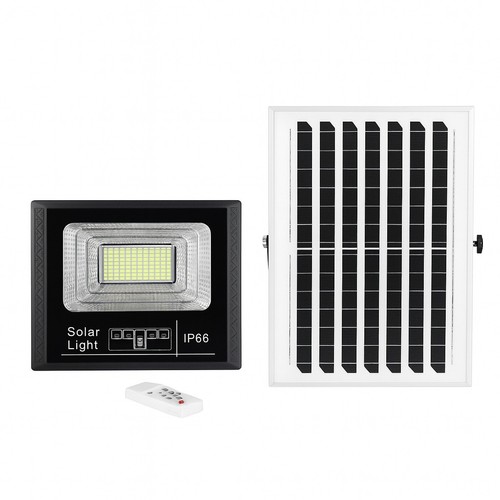 Solar powered flood light - powered, led