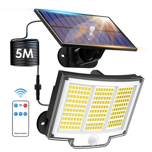Led solar power wall - led,