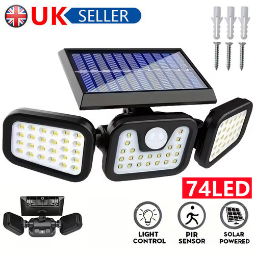 Head led solar - 74, powered