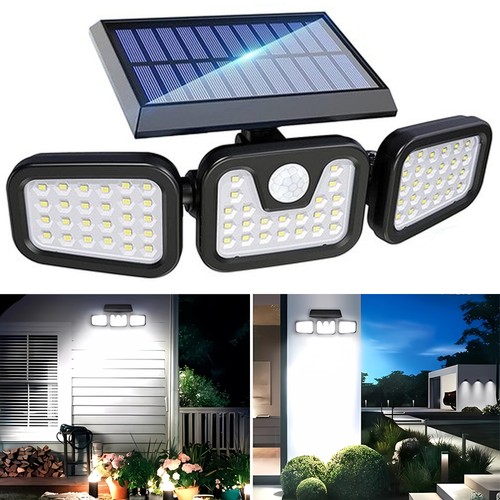 Head led solar security - led,