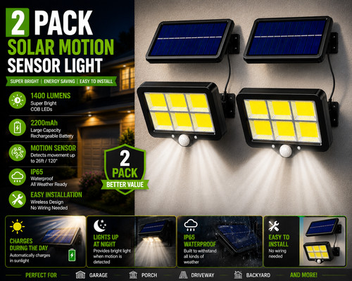 Pack solar flood - pack, light