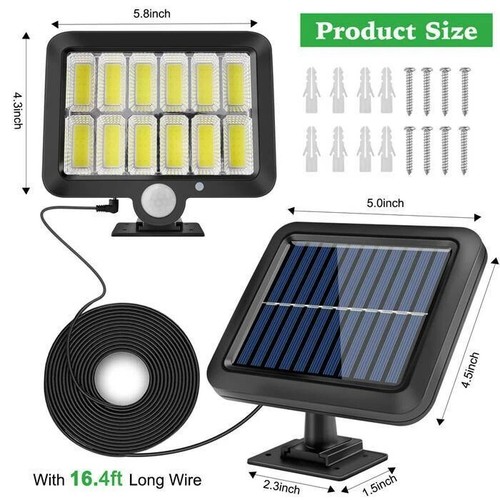 Led solar wall light - solar,