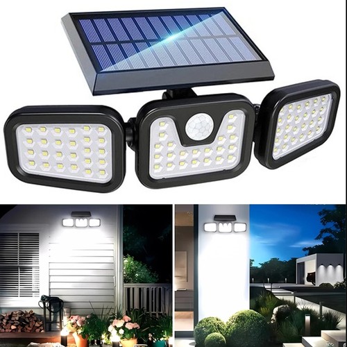 Head led solar security - led,