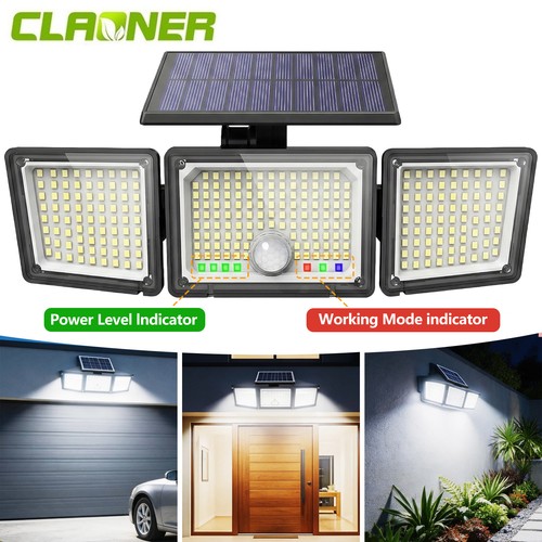 286led solar power motion - power,