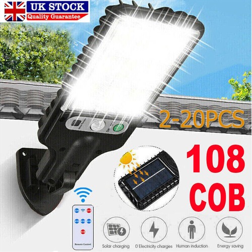 Solar power led pir - solar,