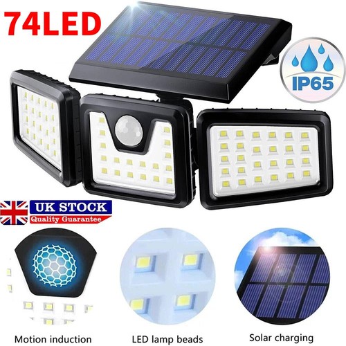 Head led solar - solar, motion