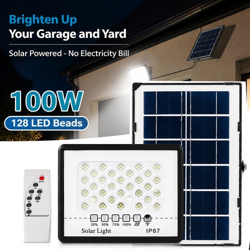 Solar flood lights outdoor - solar,