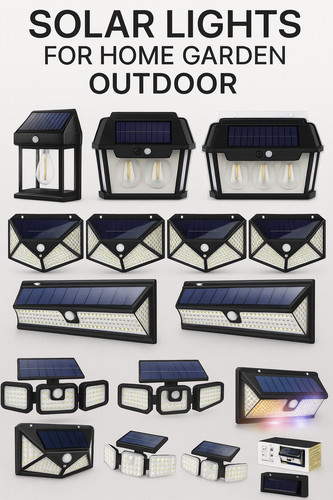 Led solar power pir - led, motion