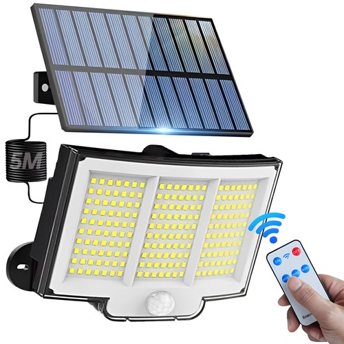 Led solar power pir motion - led,